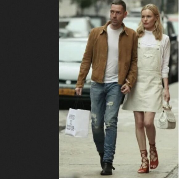 🐪 Chloé Camel Suede Gladiator Sandals | Lace-Up Greek Chic Low Heel - Picture 6 of 13